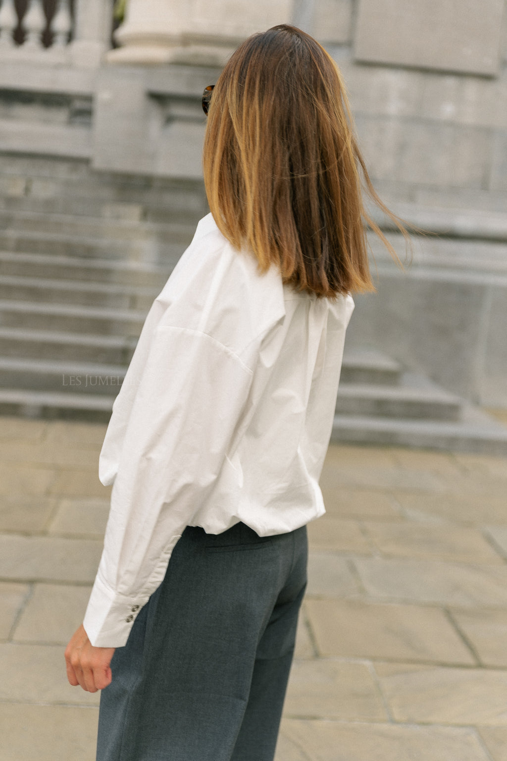 Lenzo blouse white