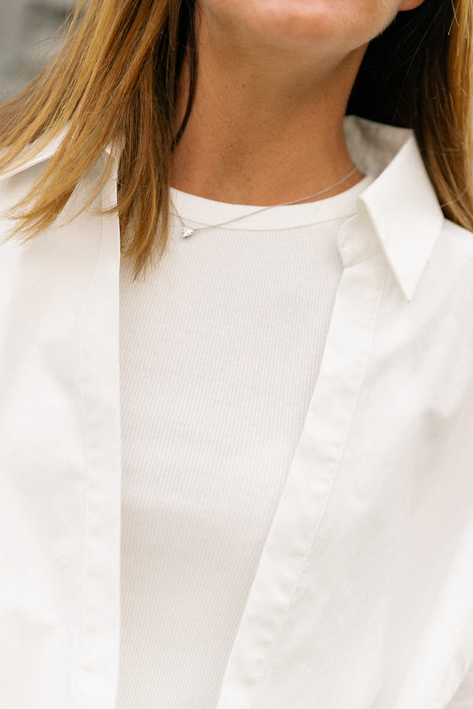 Les Jumelles Lenzo blouse white