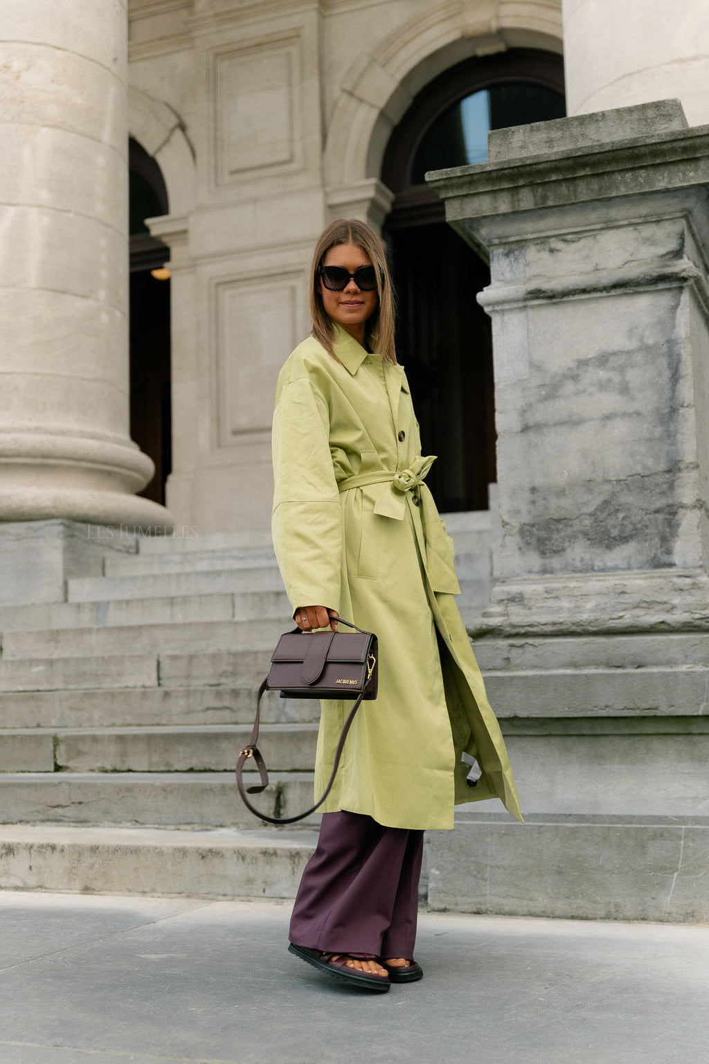 Sabeth coat leek green