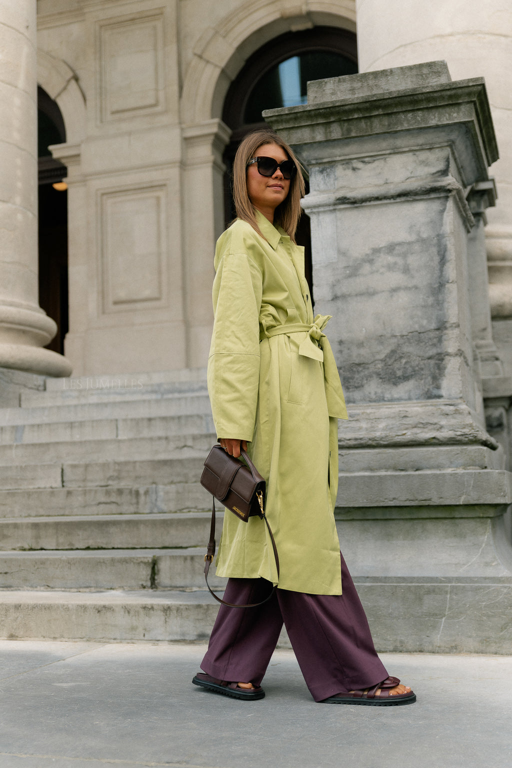 Sabeth coat leek green