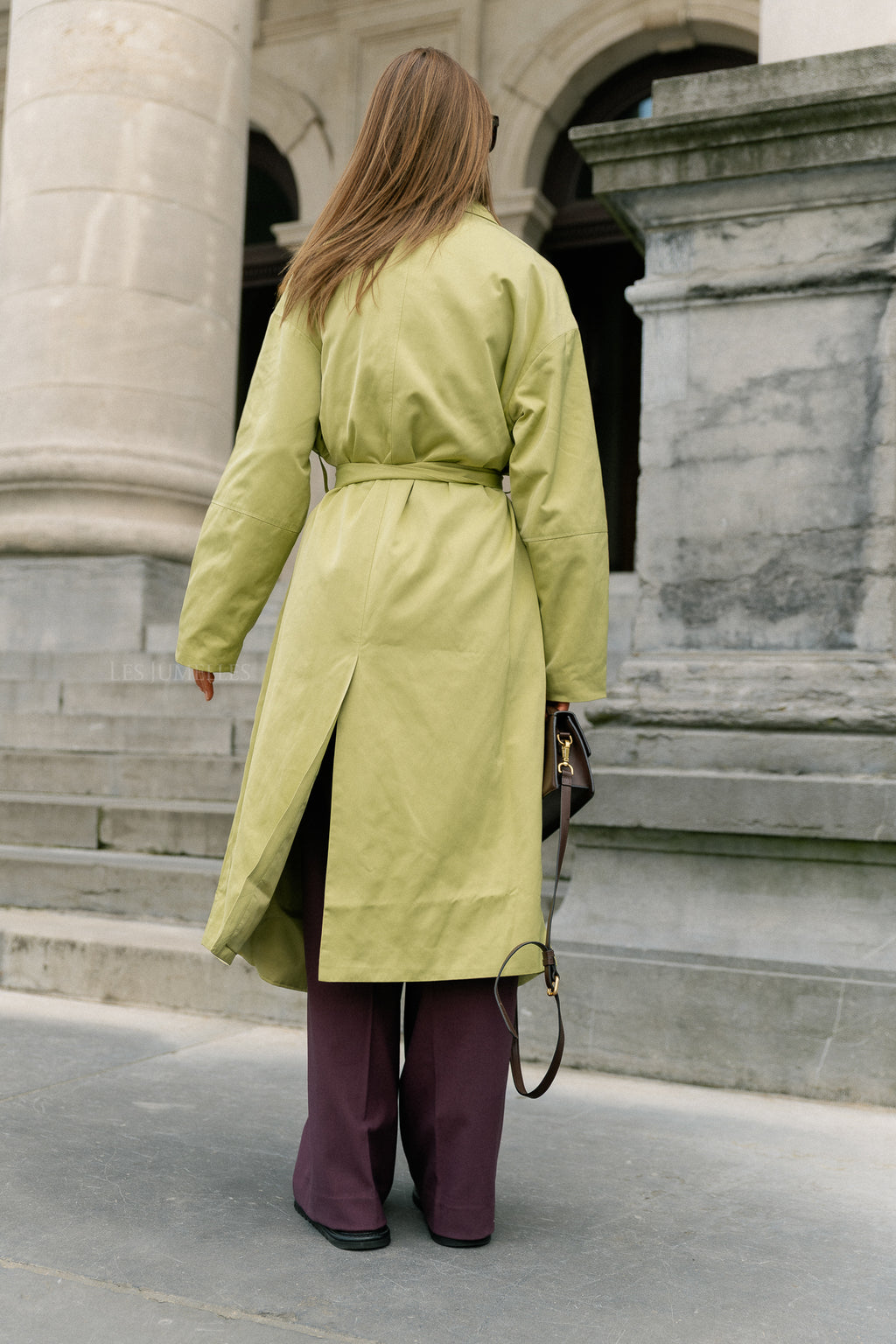 Sabeth coat leek green