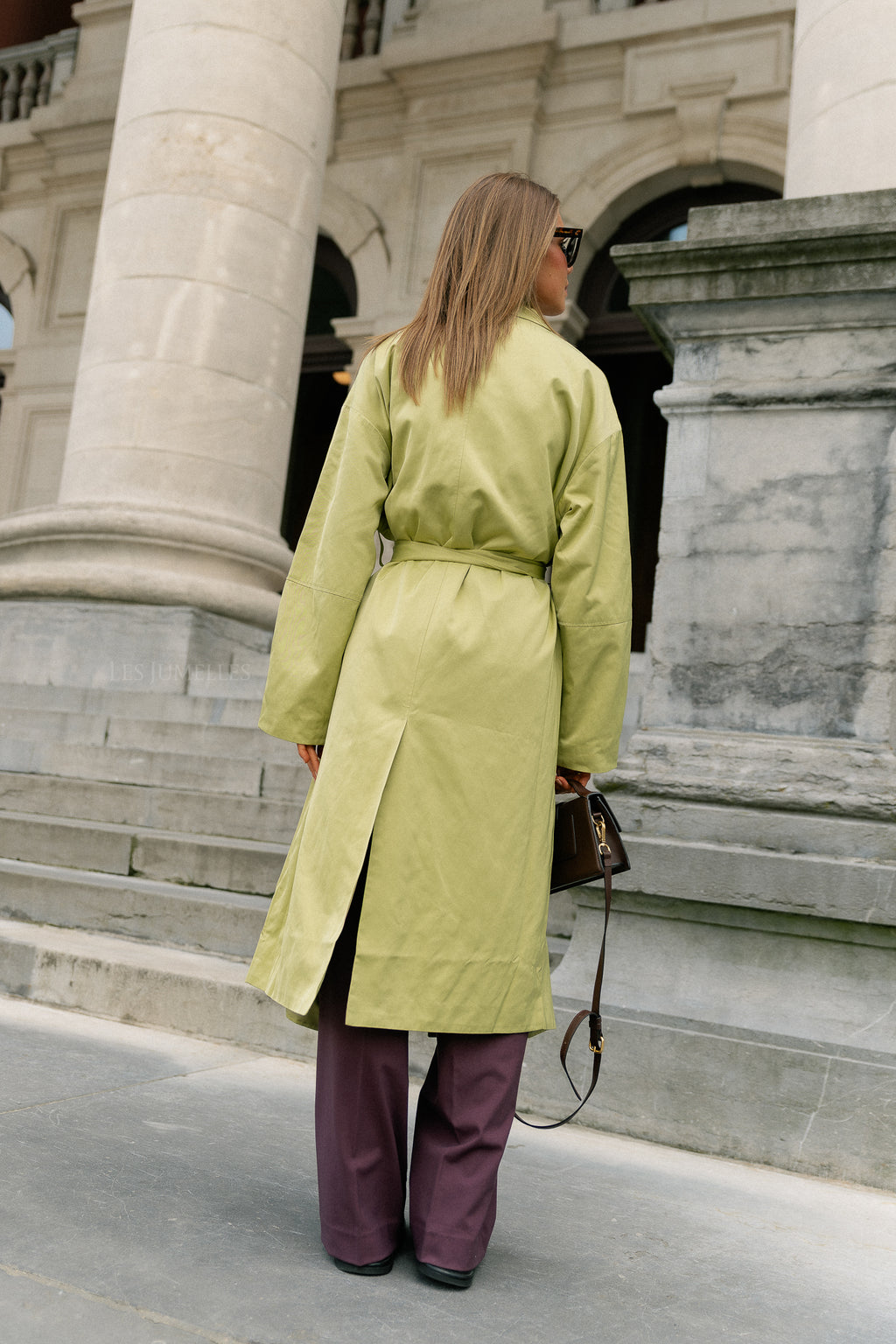 Sabeth coat leek green