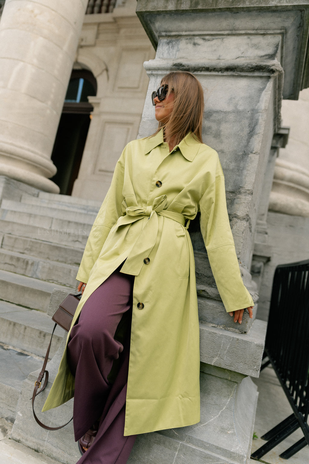 Sabeth coat leek green