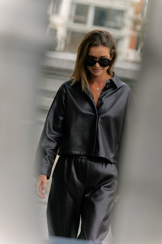 Les Jumelles Lennox blouse prune