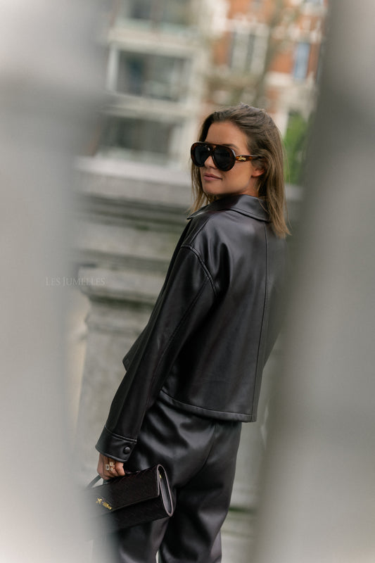 Les Jumelles Lennox blouse prune