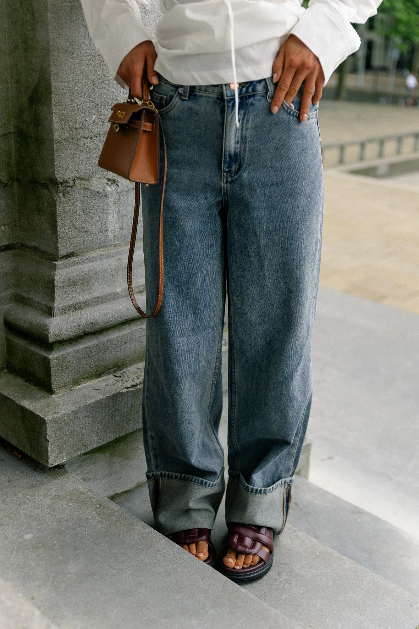 YASTira HMW jeans light blue denim