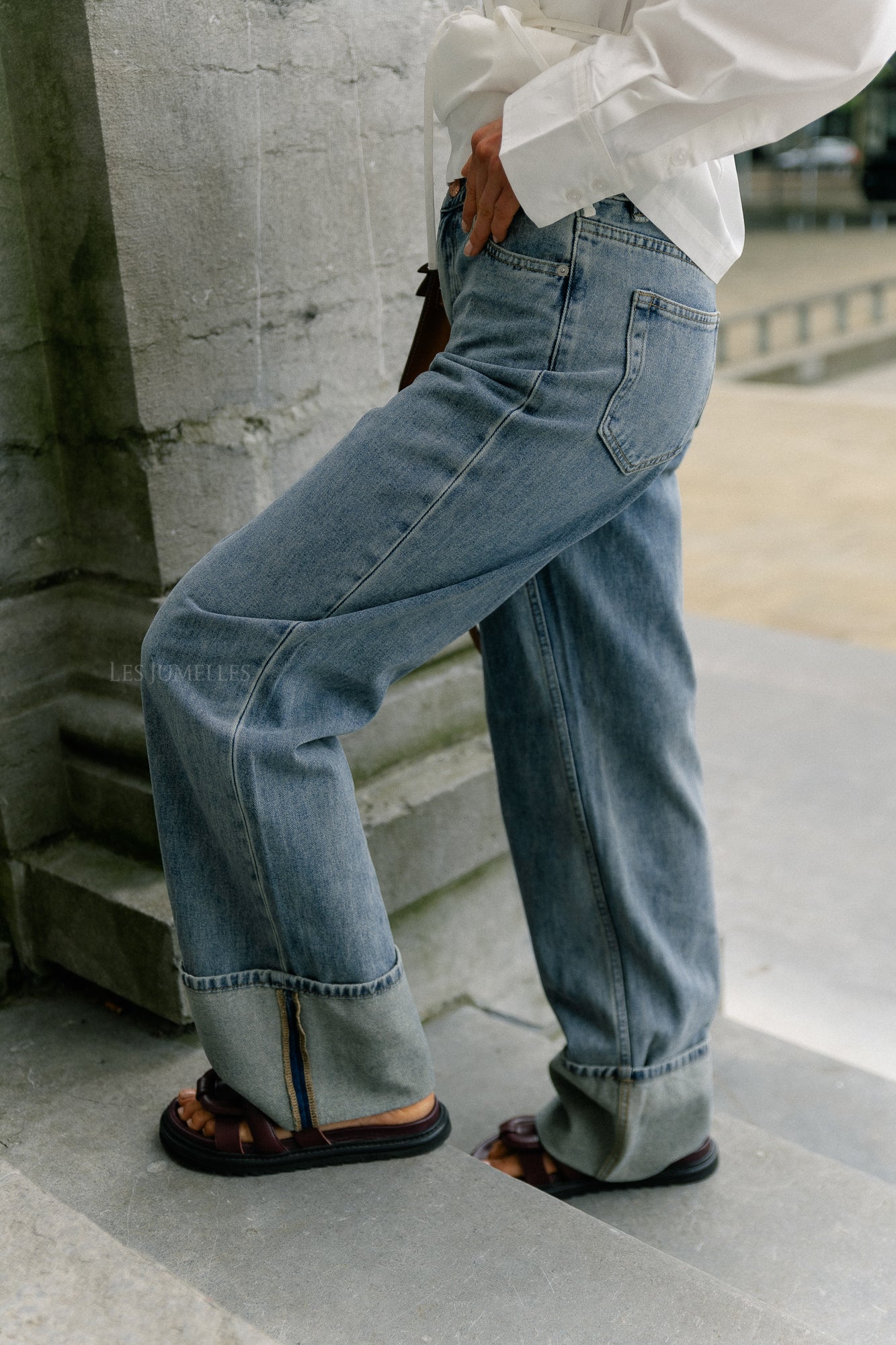 YASTira HMW jeans light blue denim