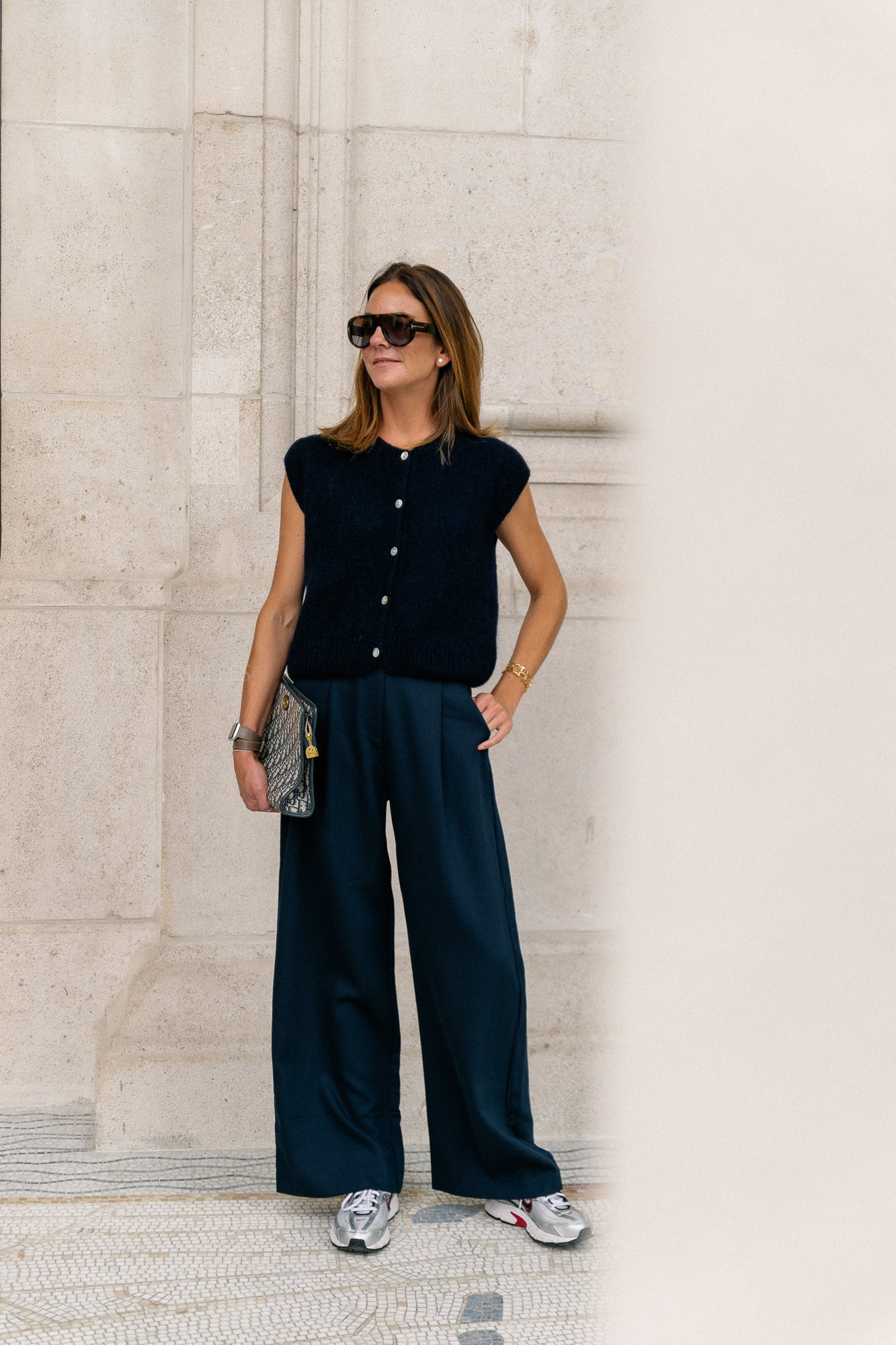 Japon pants midnight blue