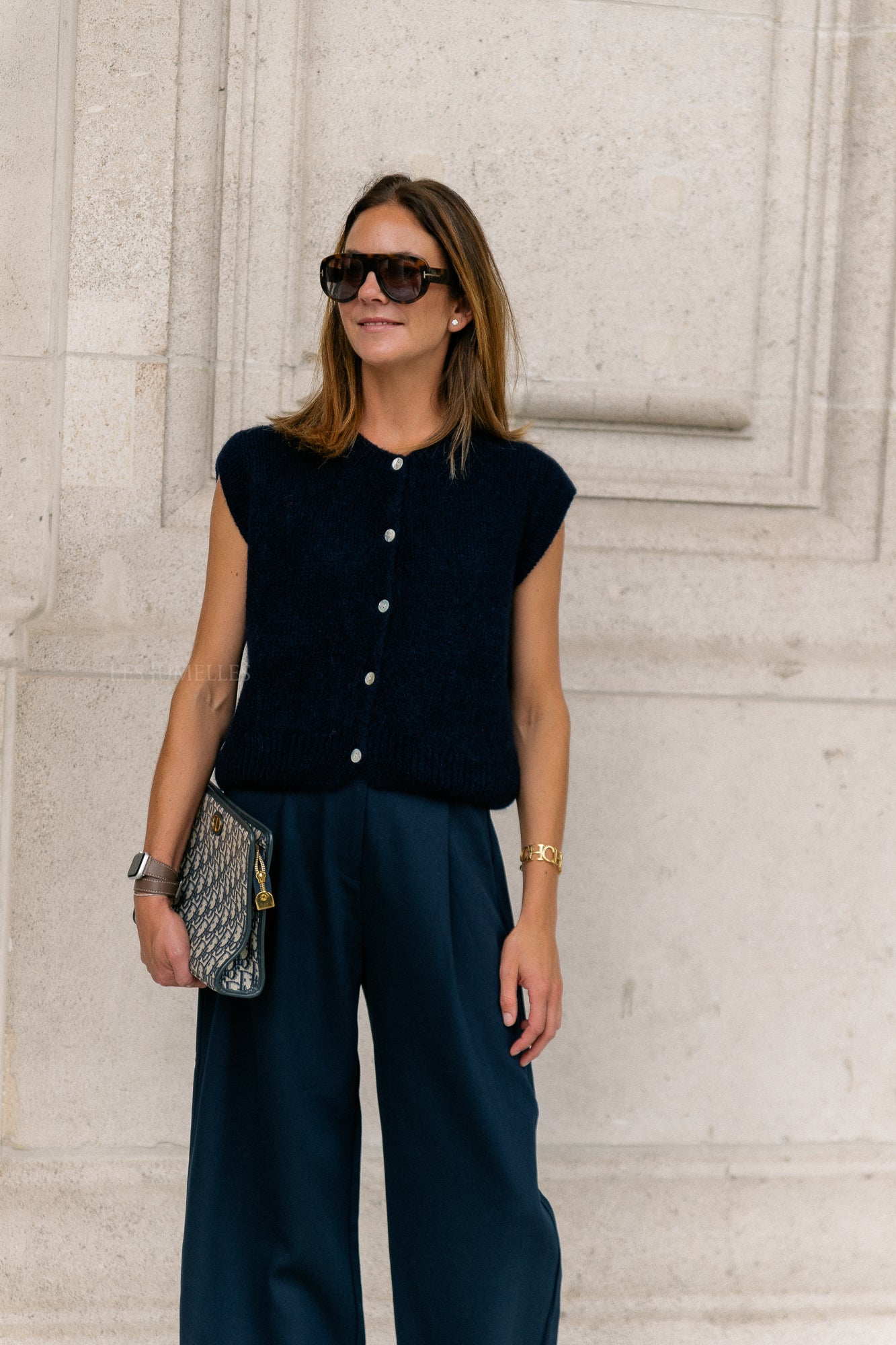 Lynn SL cardigan navy