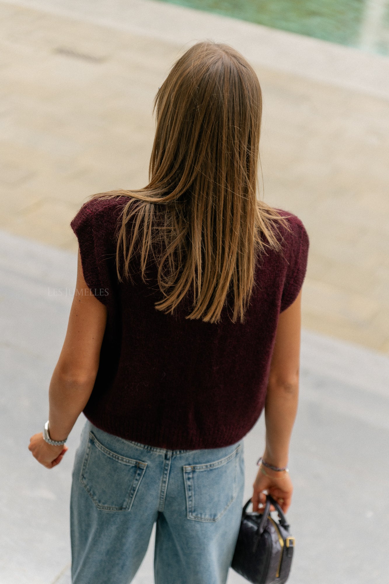 Lynn SL cardigan burgundy