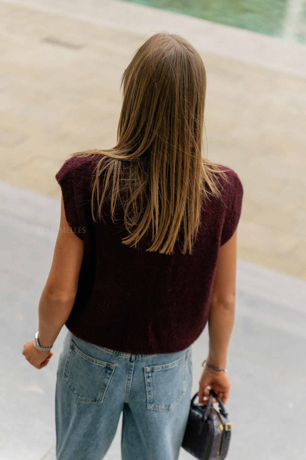 Lynn SL cardigan burgundy