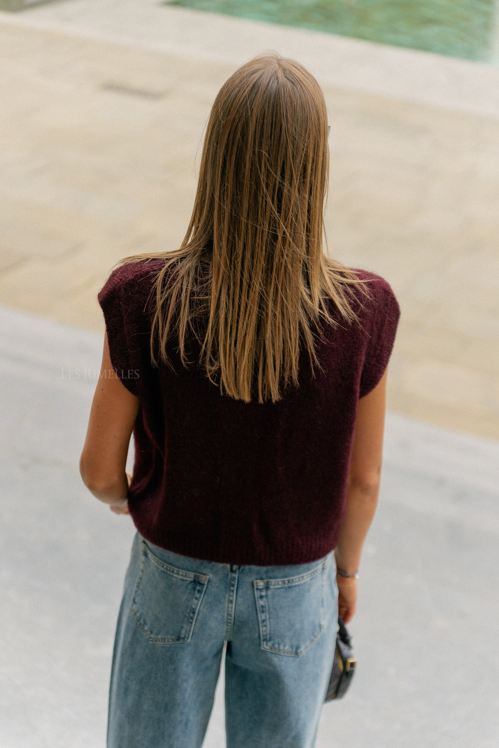 Lynn SL cardigan burgundy