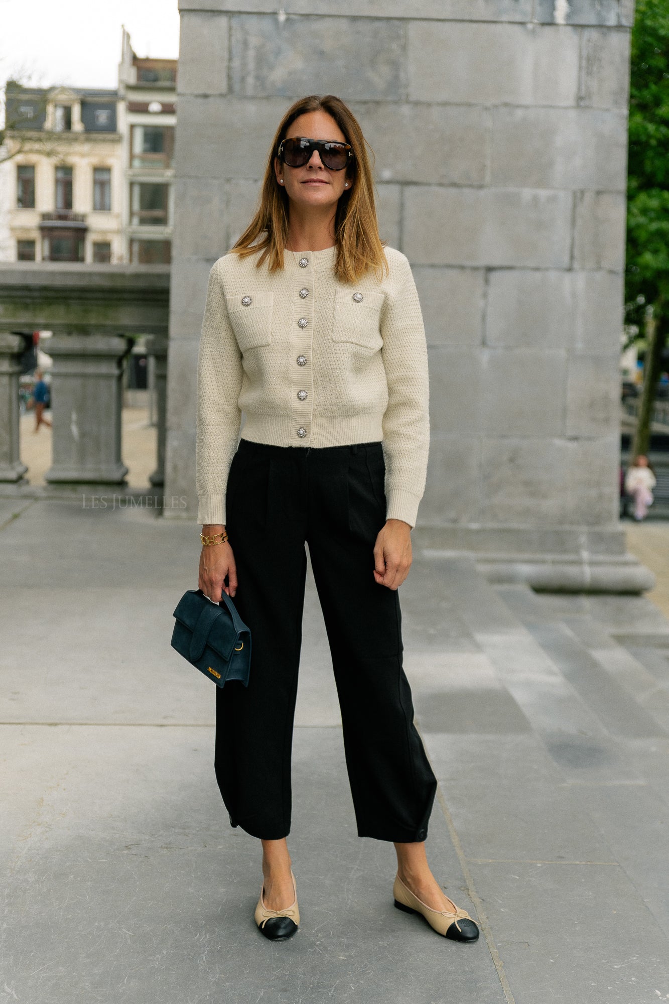 VIDroem tailored pants black beauty