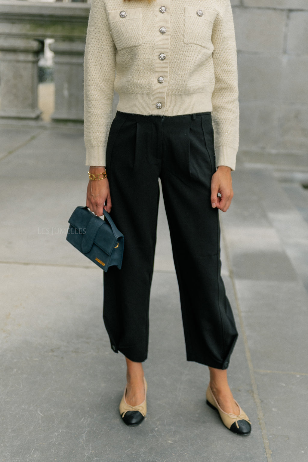 VIDroem tailored pants black beauty