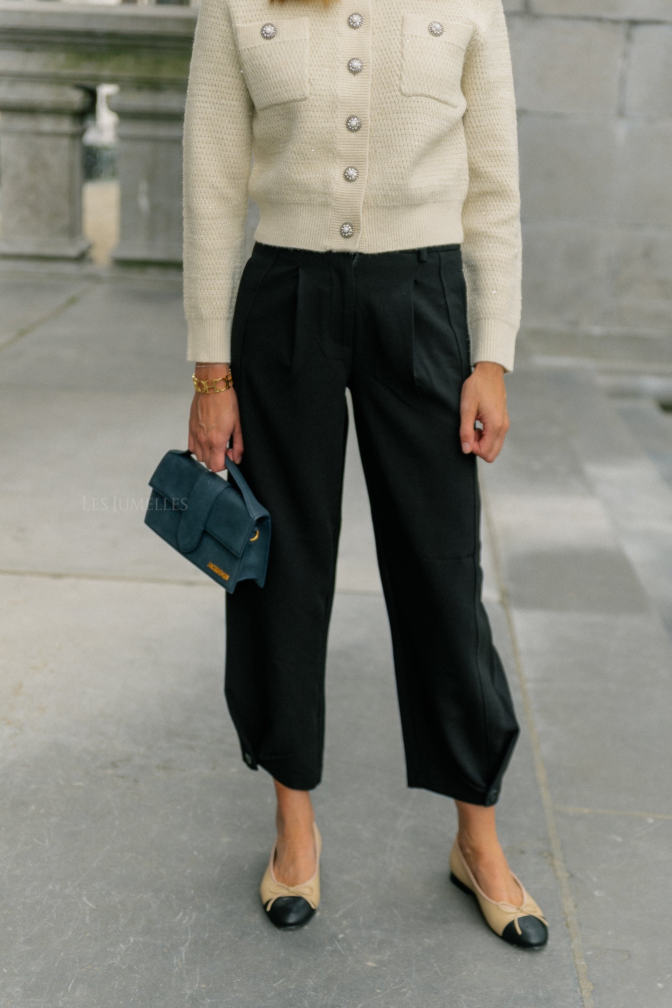 VIDroem tailored pants black beauty