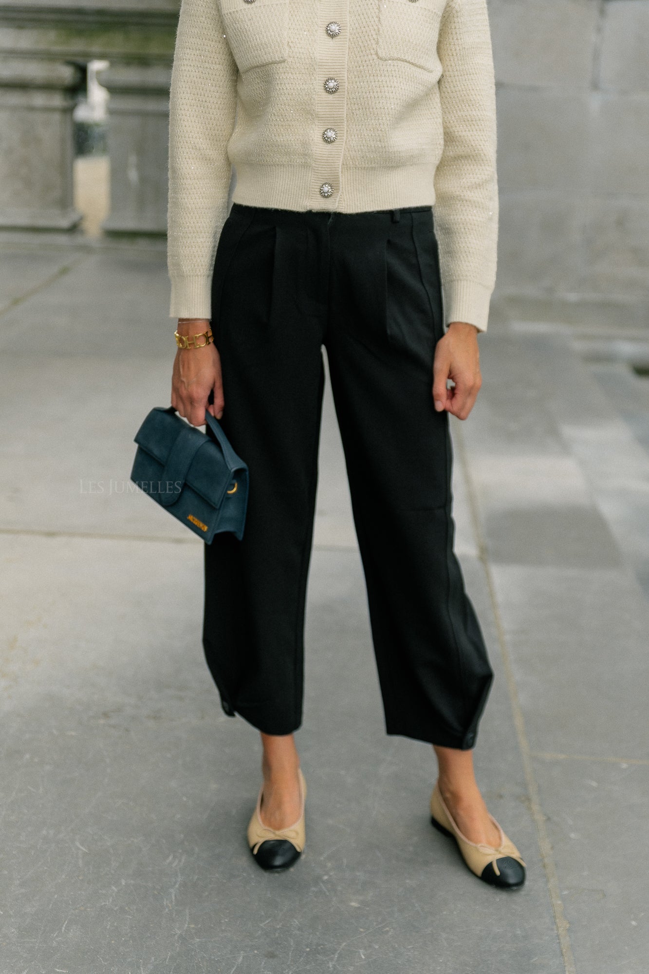 VIDroem tailored pants black beauty