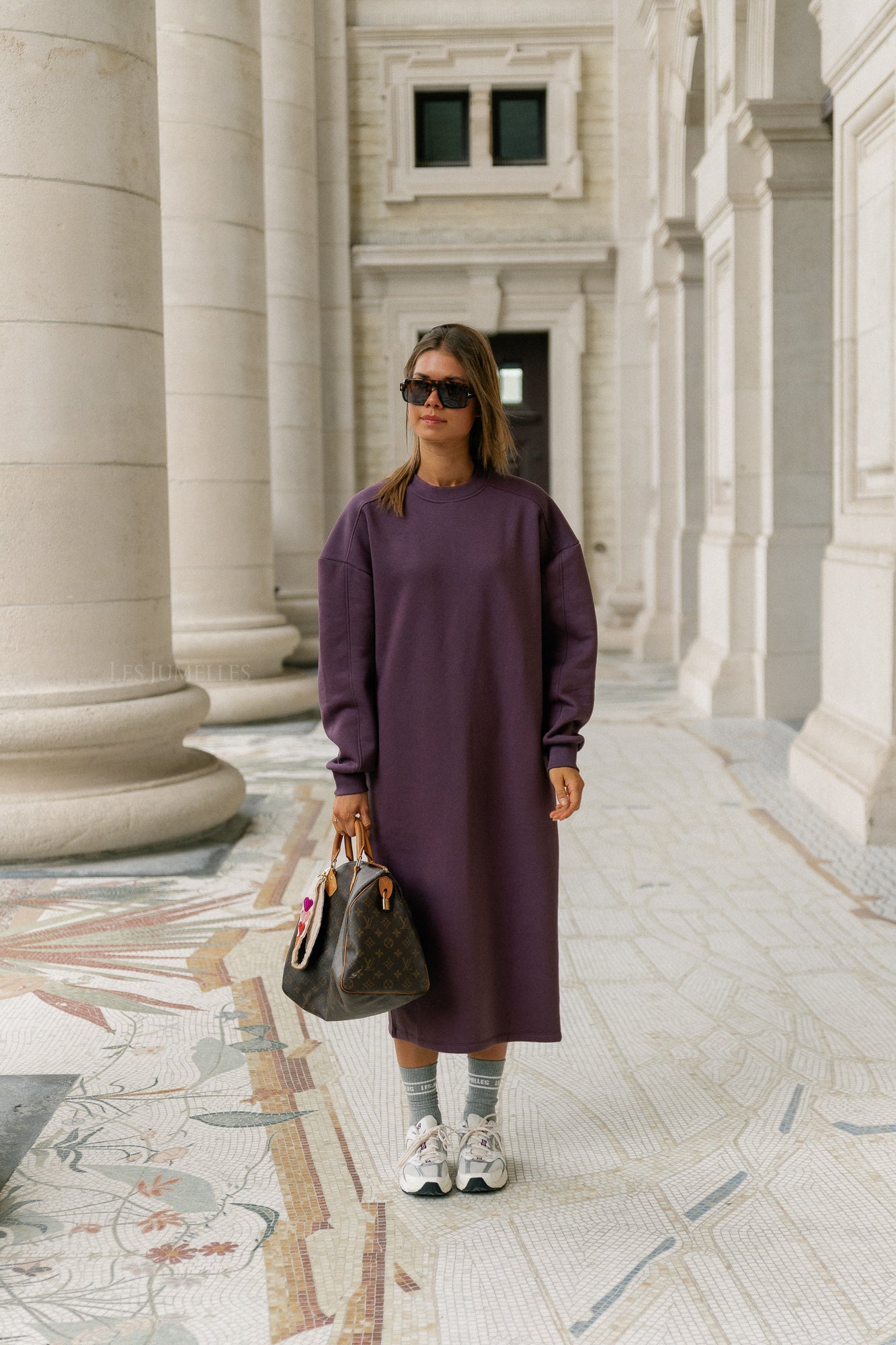 Chana dress huckleberry