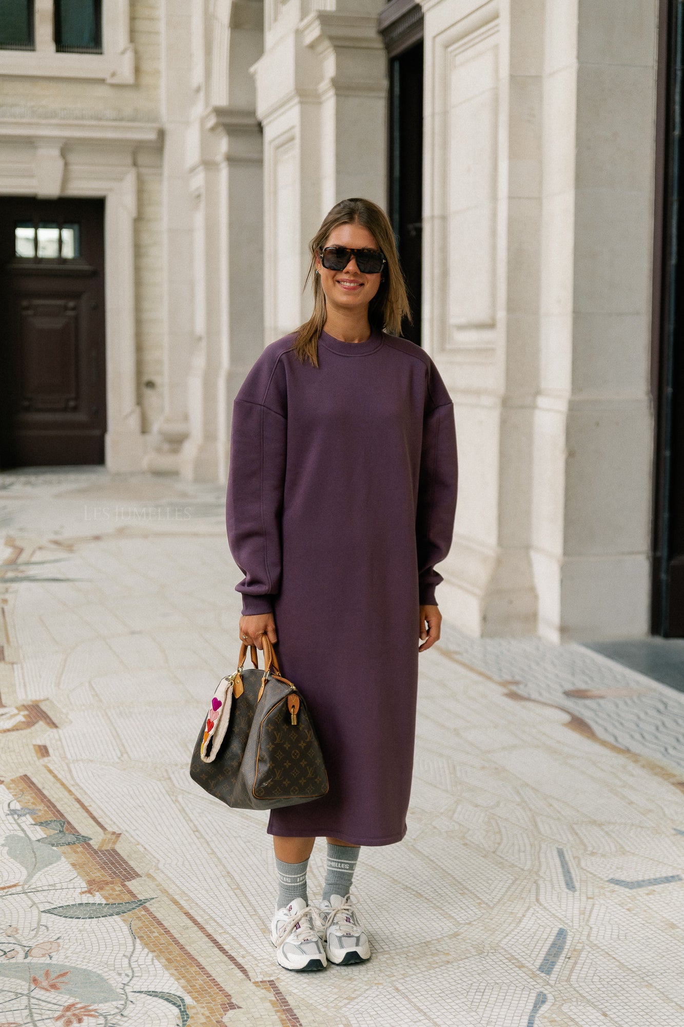 Chana dress huckleberry