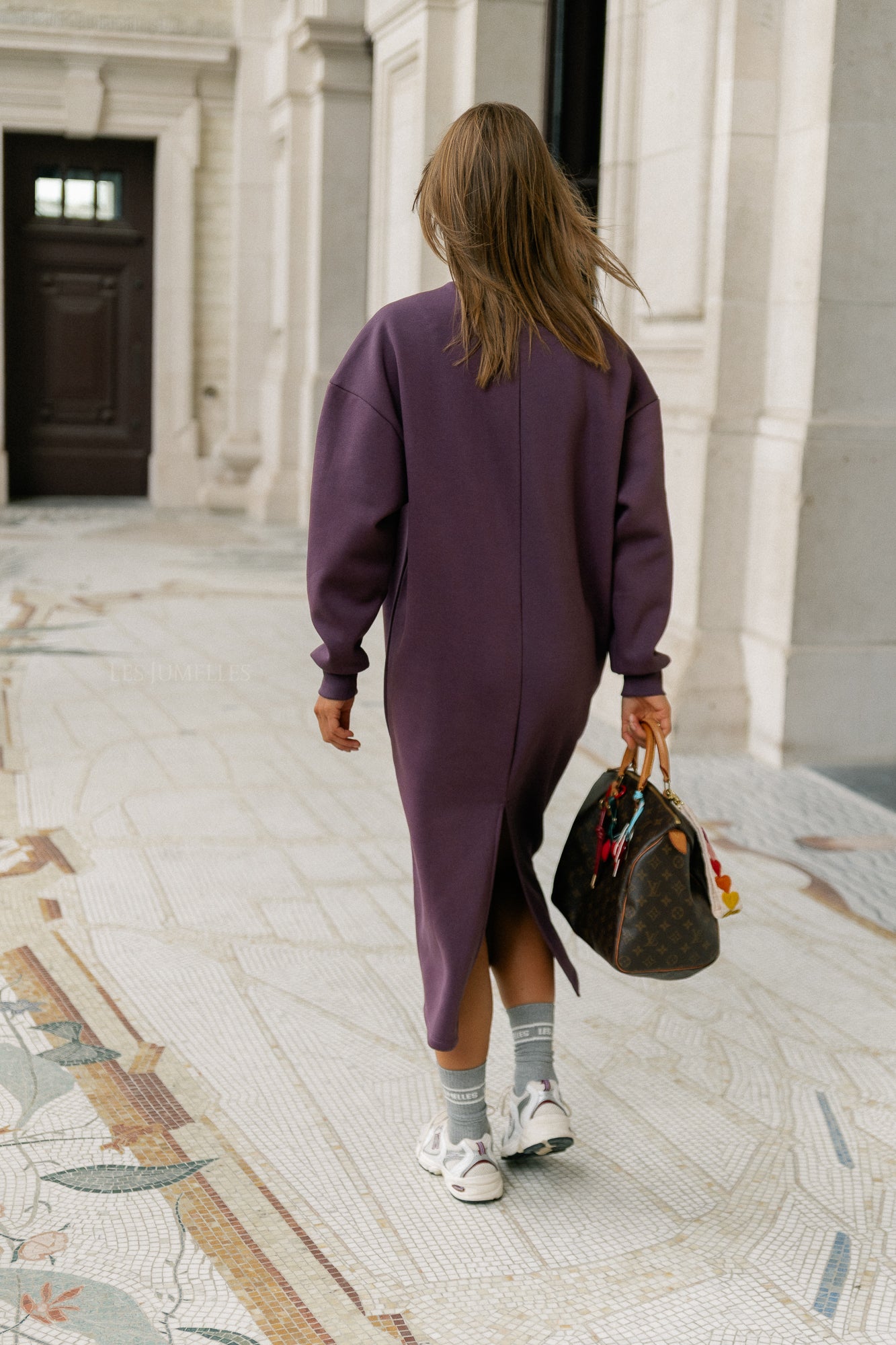 Chana dress huckleberry