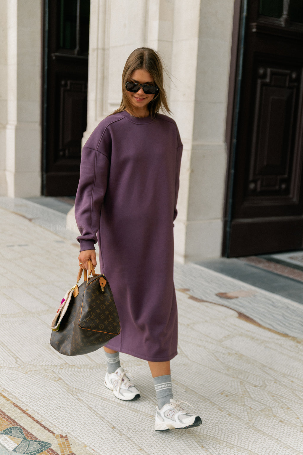 Chana dress huckleberry