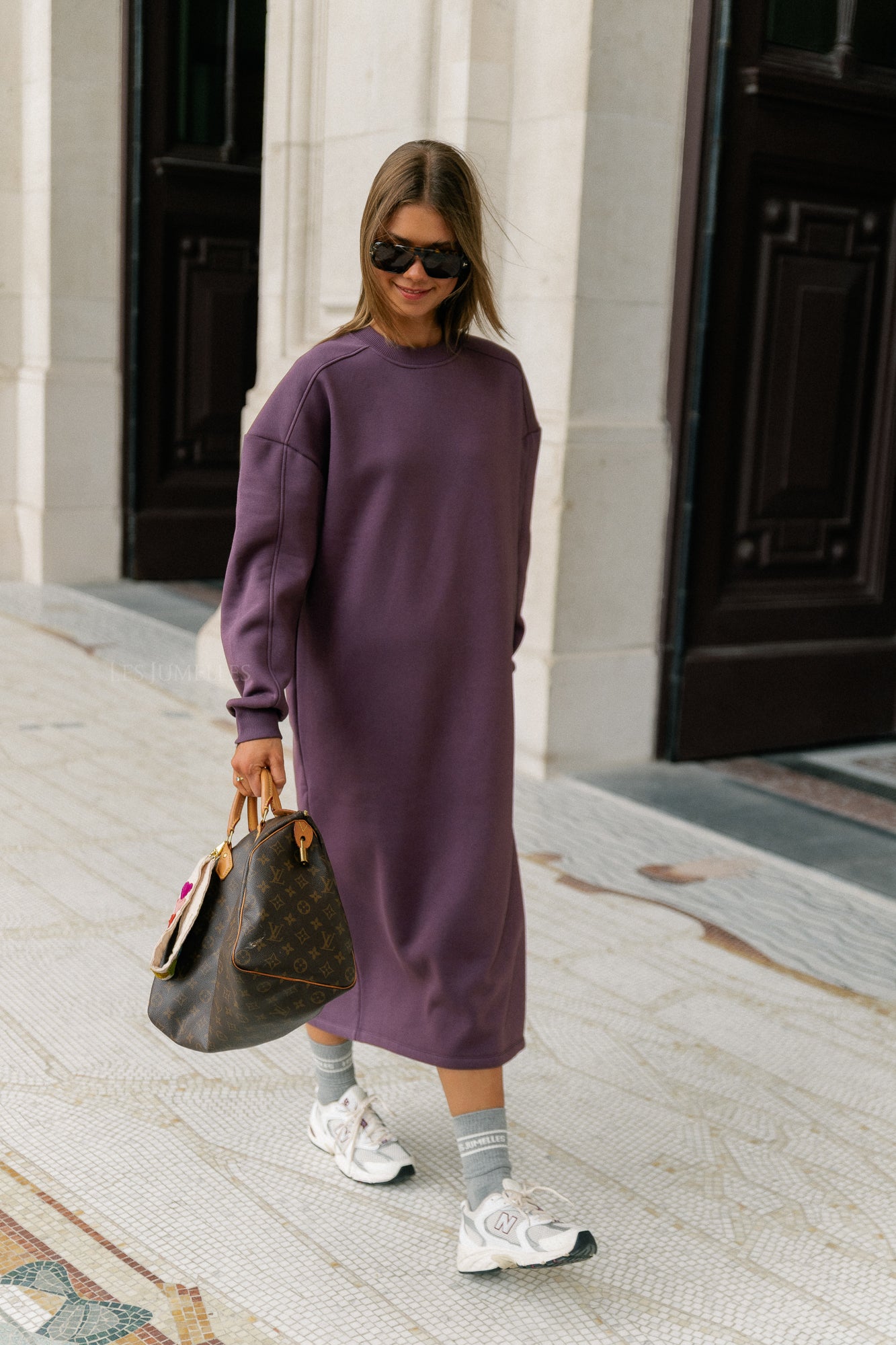 Chana dress huckleberry
