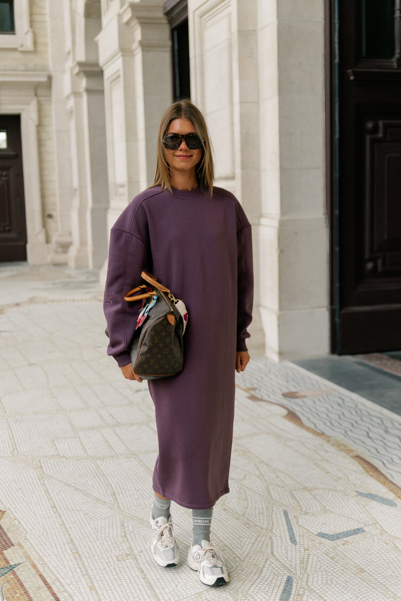 Chana dress huckleberry