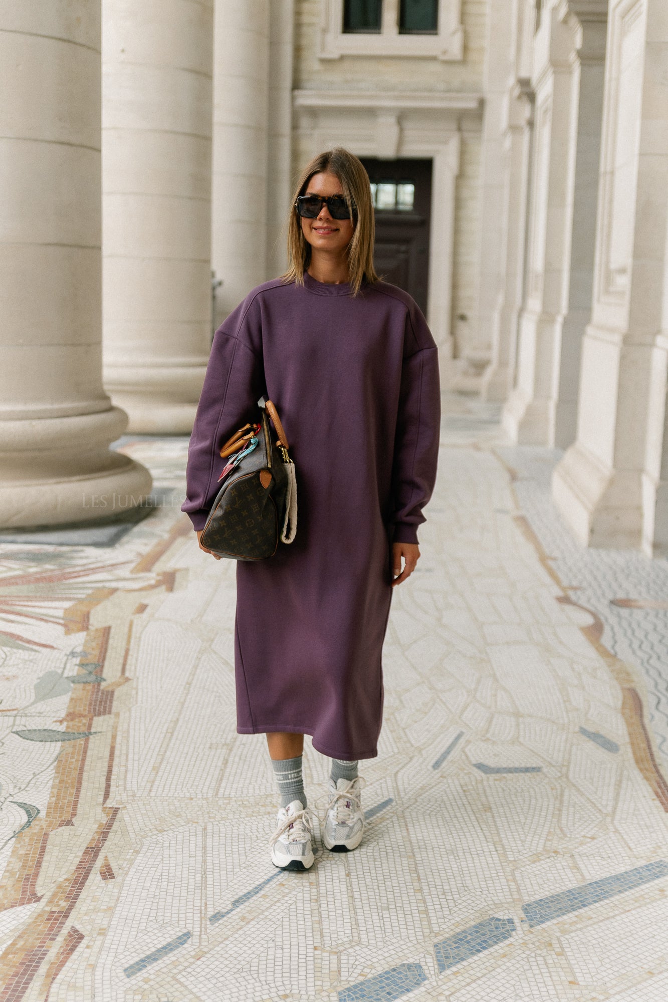 Chana dress huckleberry