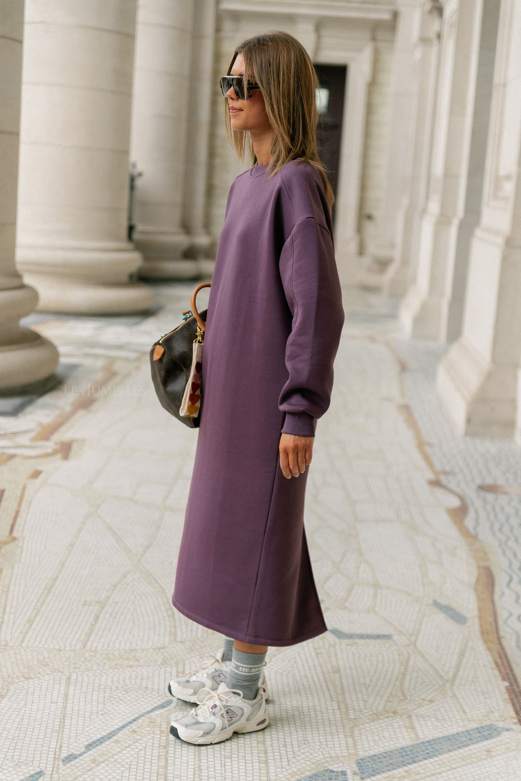Chana dress huckleberry