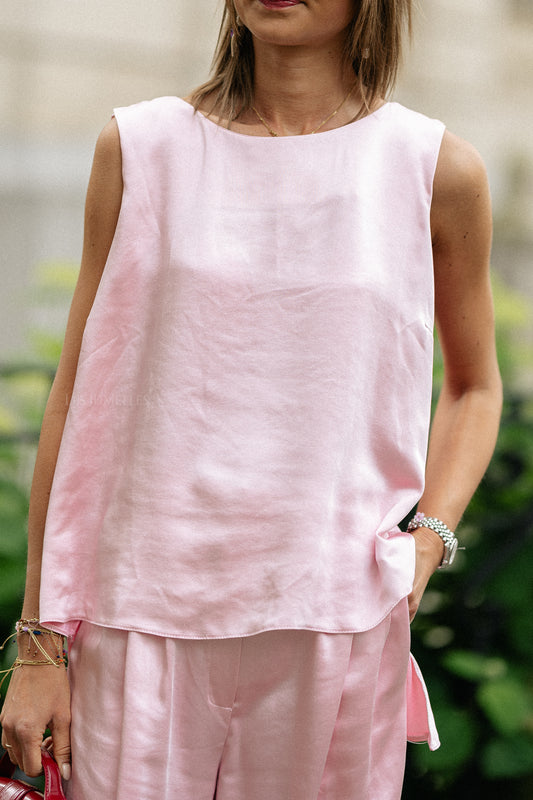 Les Jumelles Top Kimy rose bébé