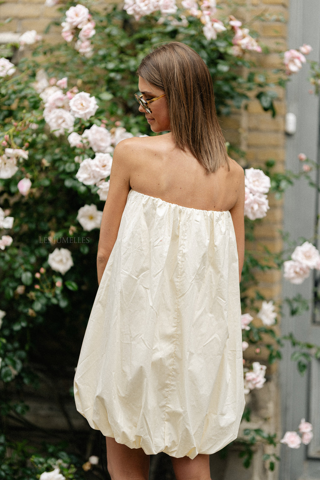 Robe bandeau Solange crème
