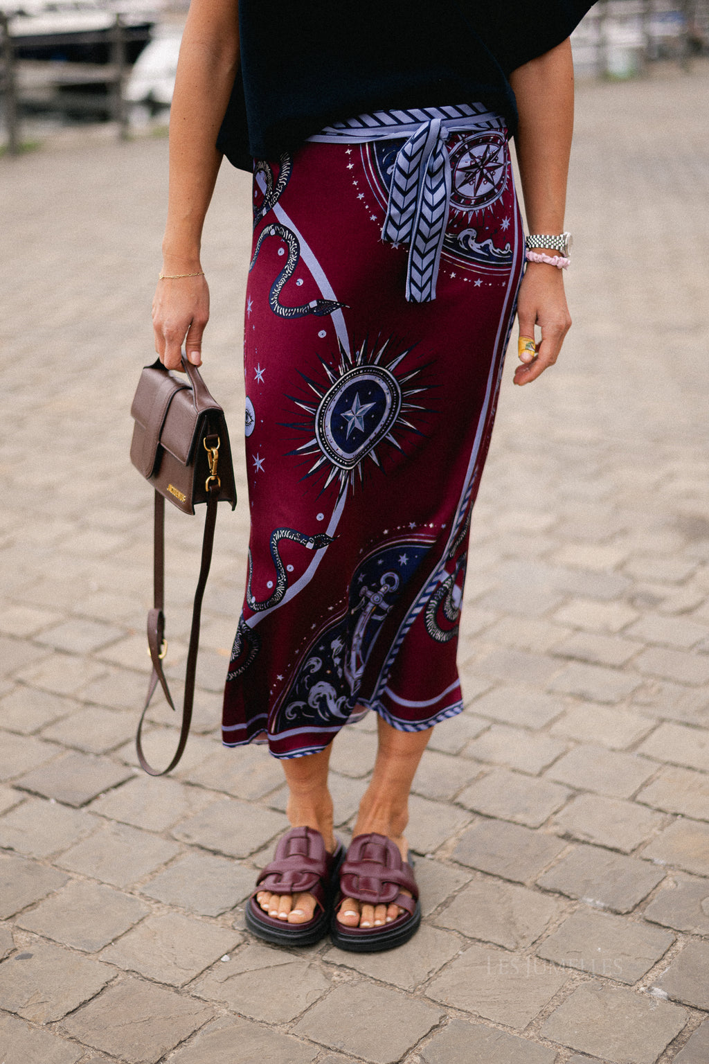Luna wrap skirt - celestial