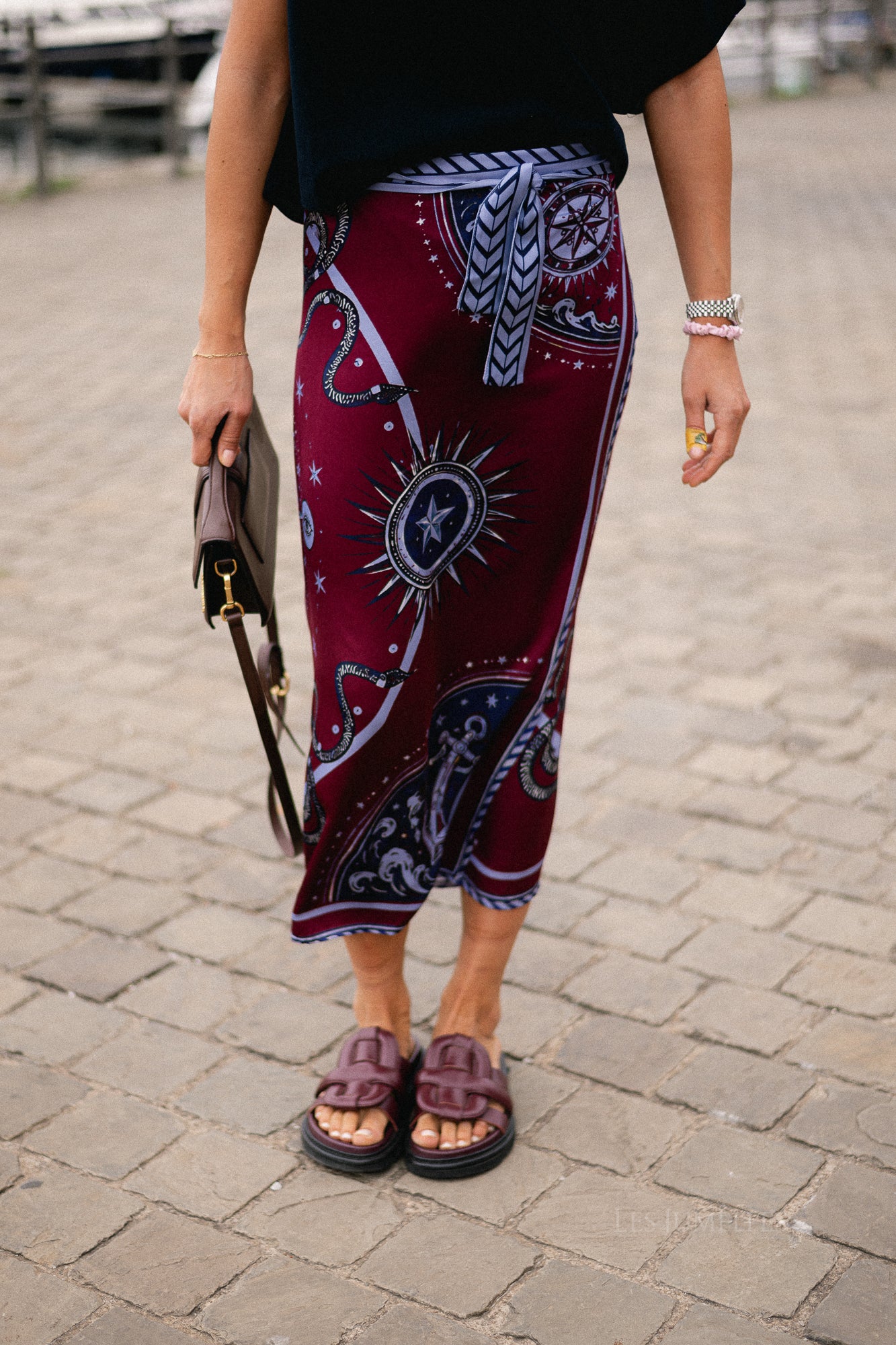 Luna wrap skirt - celestial