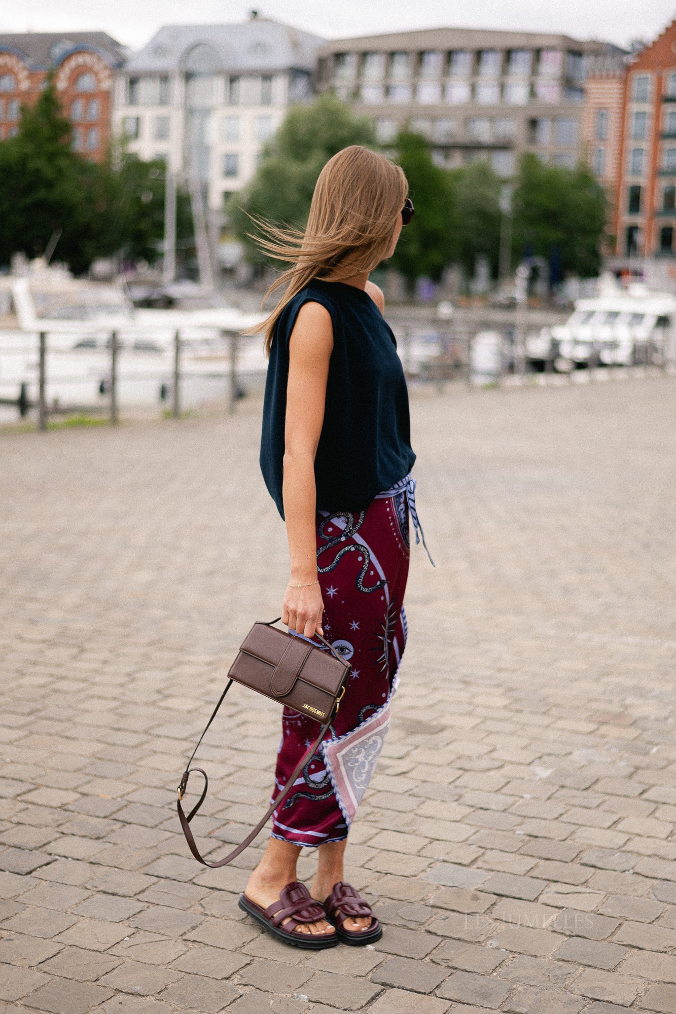 Luna wrap skirt - celestial
