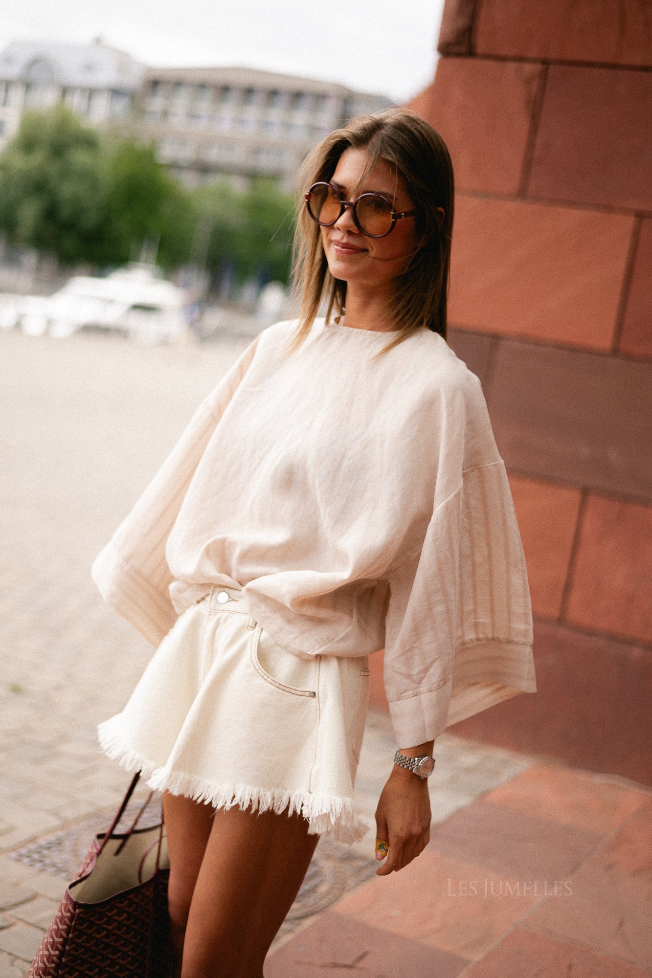 Margot shorts ecru
