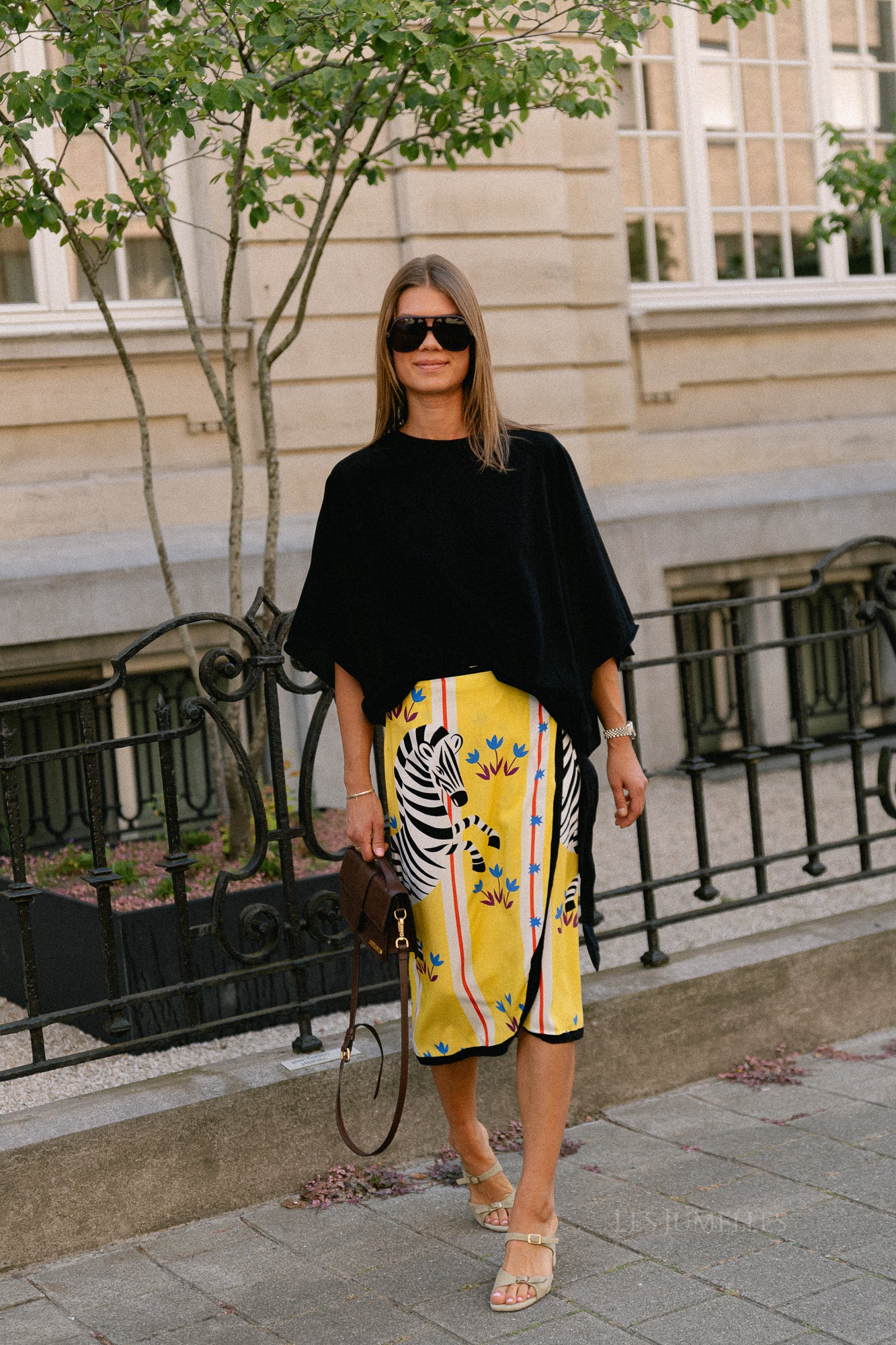 Lisa wrap skirt - zebra