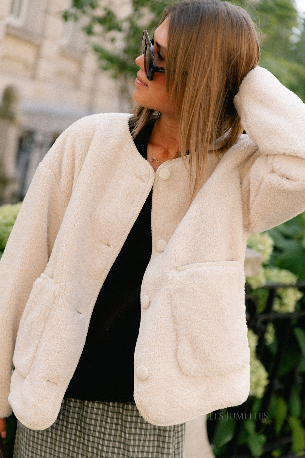 VILilli LS teddy jacket birch