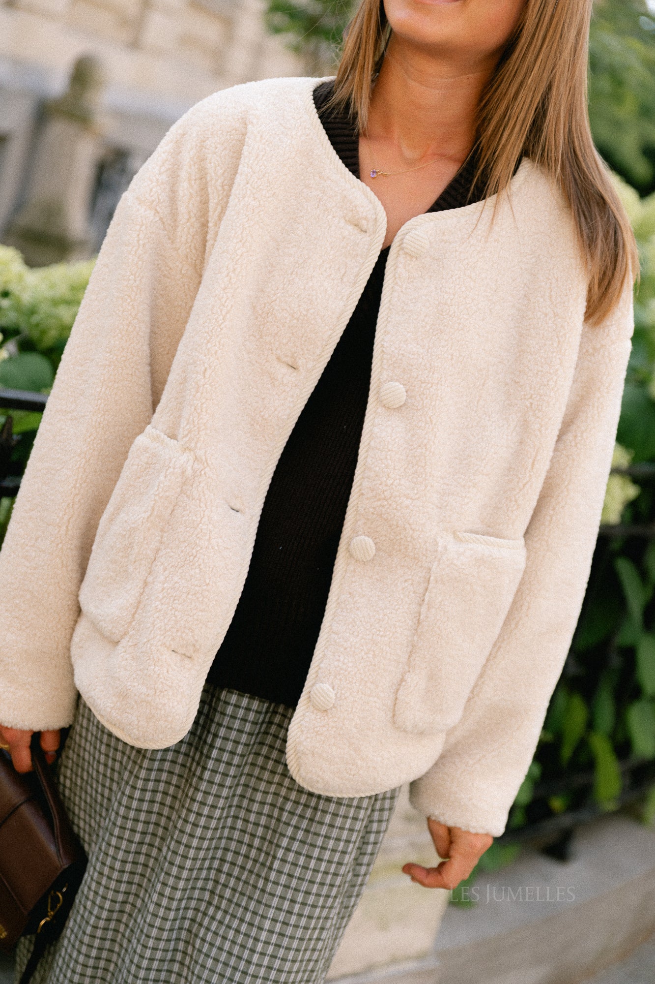 VILilli LS teddy jacket birch