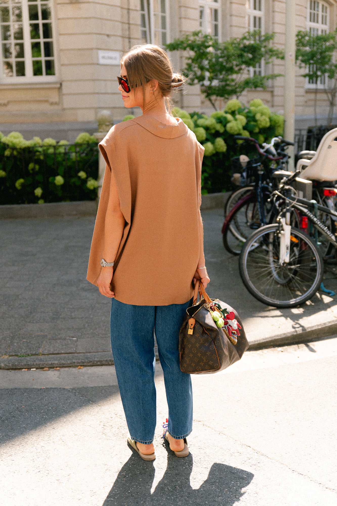 Rachelle oversized SL blazer camel