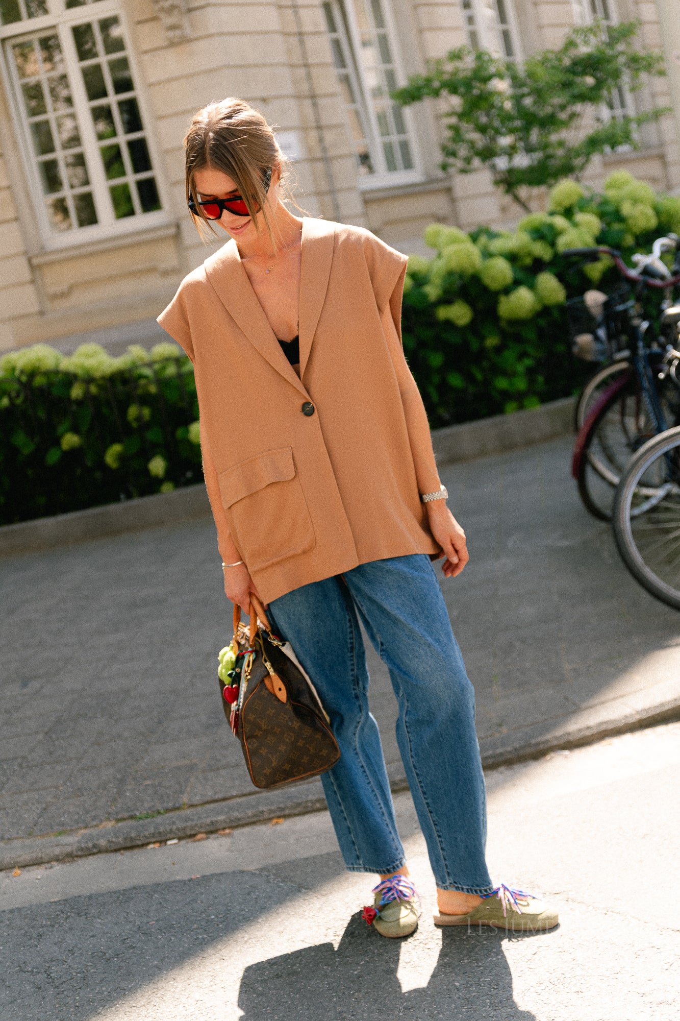 Rachelle oversized SL blazer camel