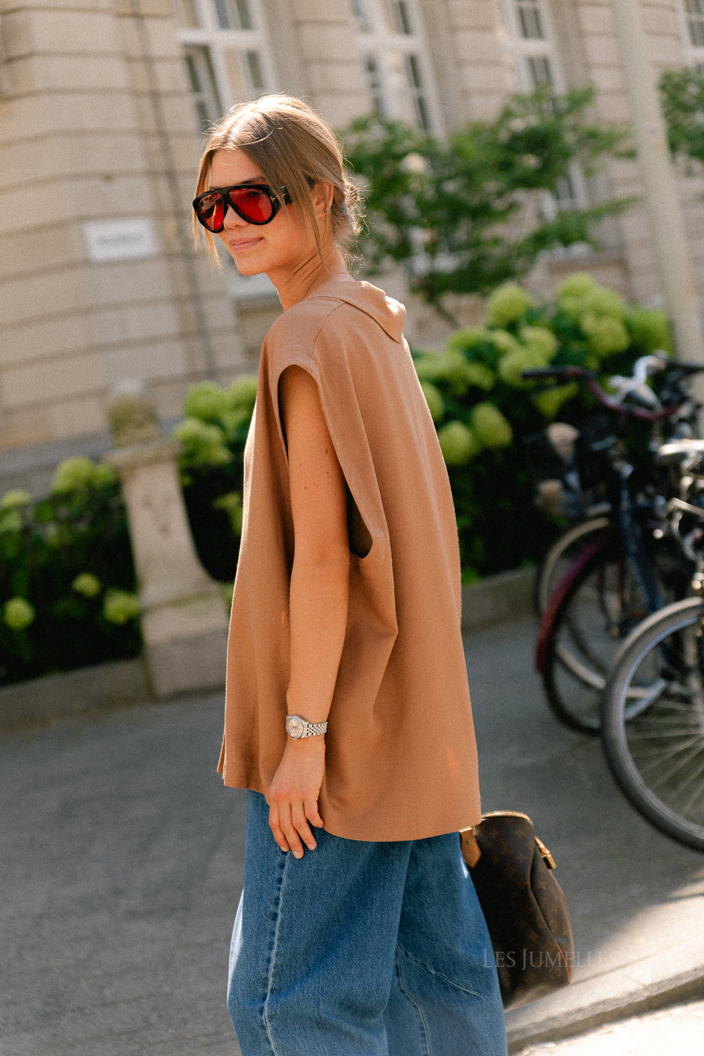 Rachelle oversized SL blazer camel
