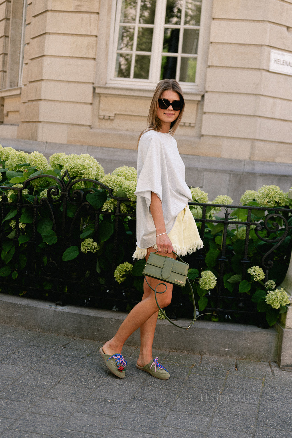 Jeanne T-shirt light grey melange