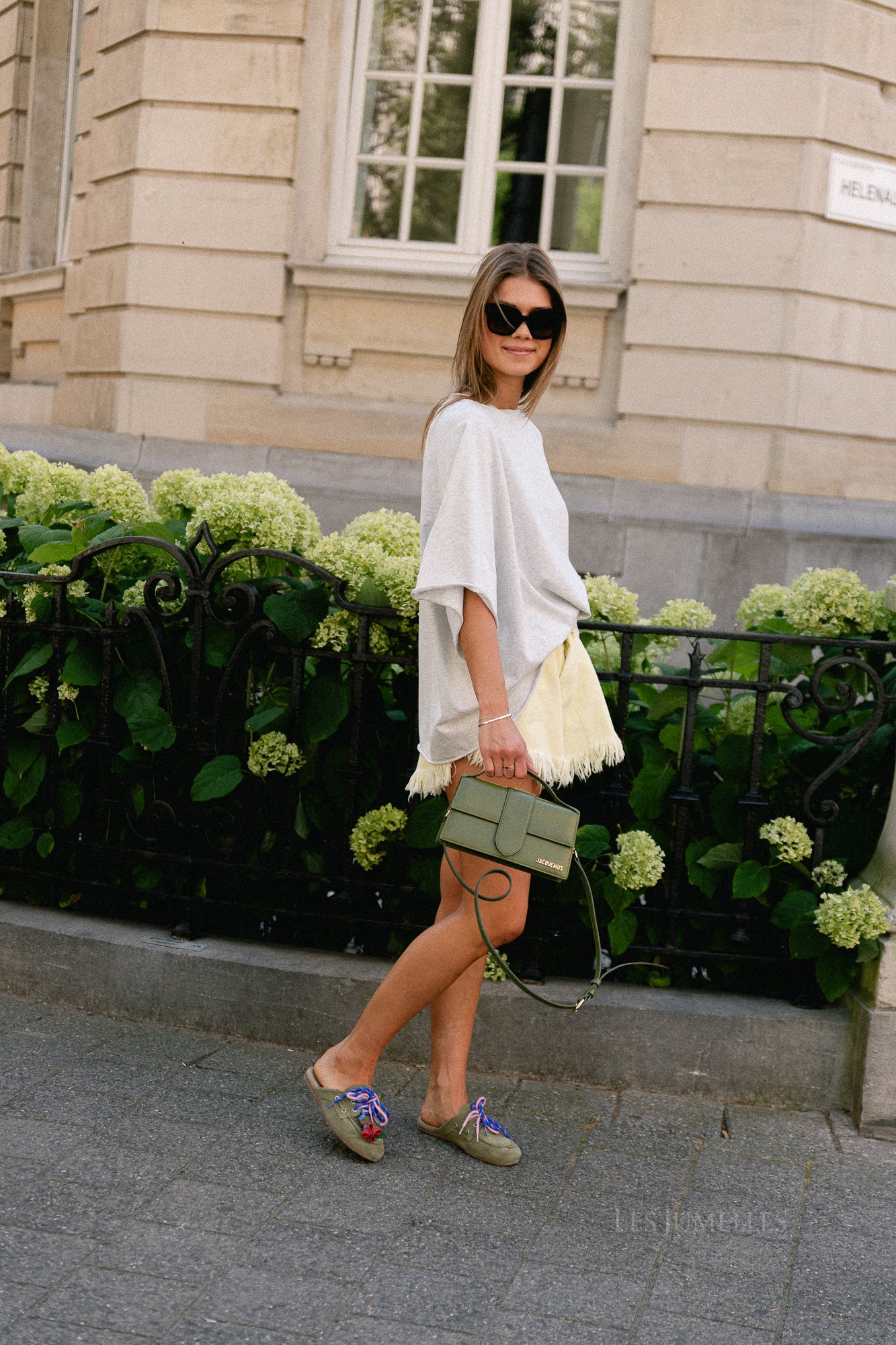 Jeanne T-shirt light grey melange