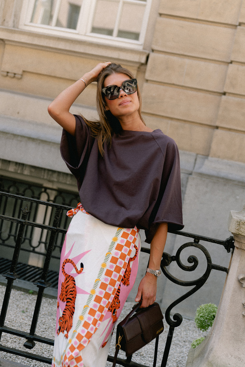 Jeanne T-shirt brown