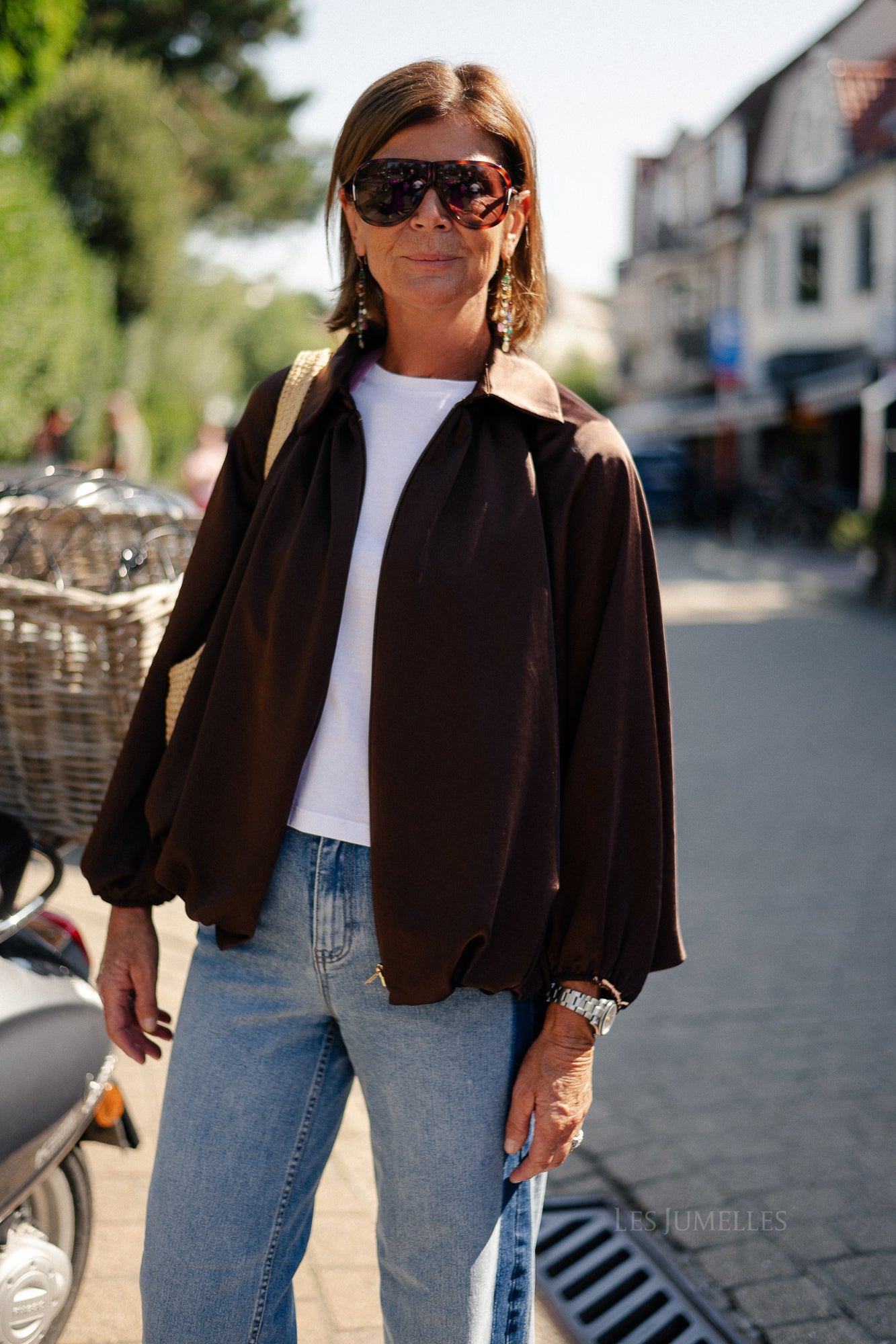 Romee jacket hot chocolate