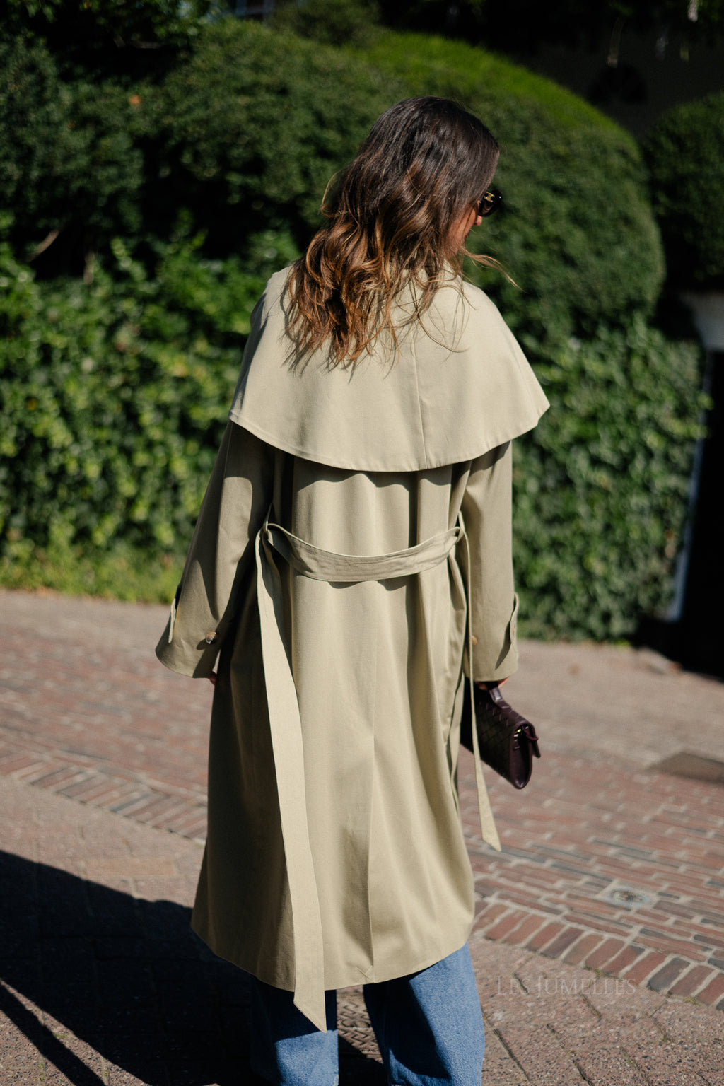 SLFSandra scarf coat slate green