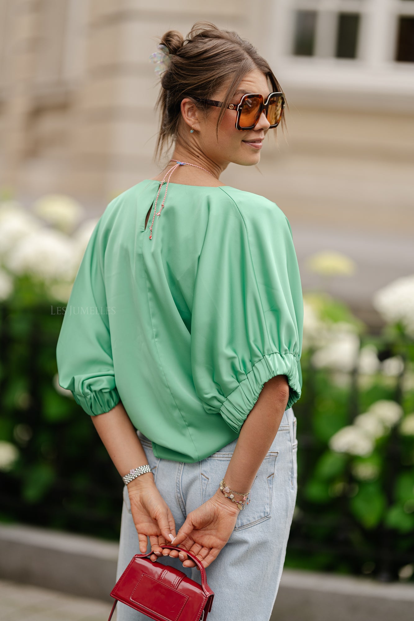 Rita blouse green