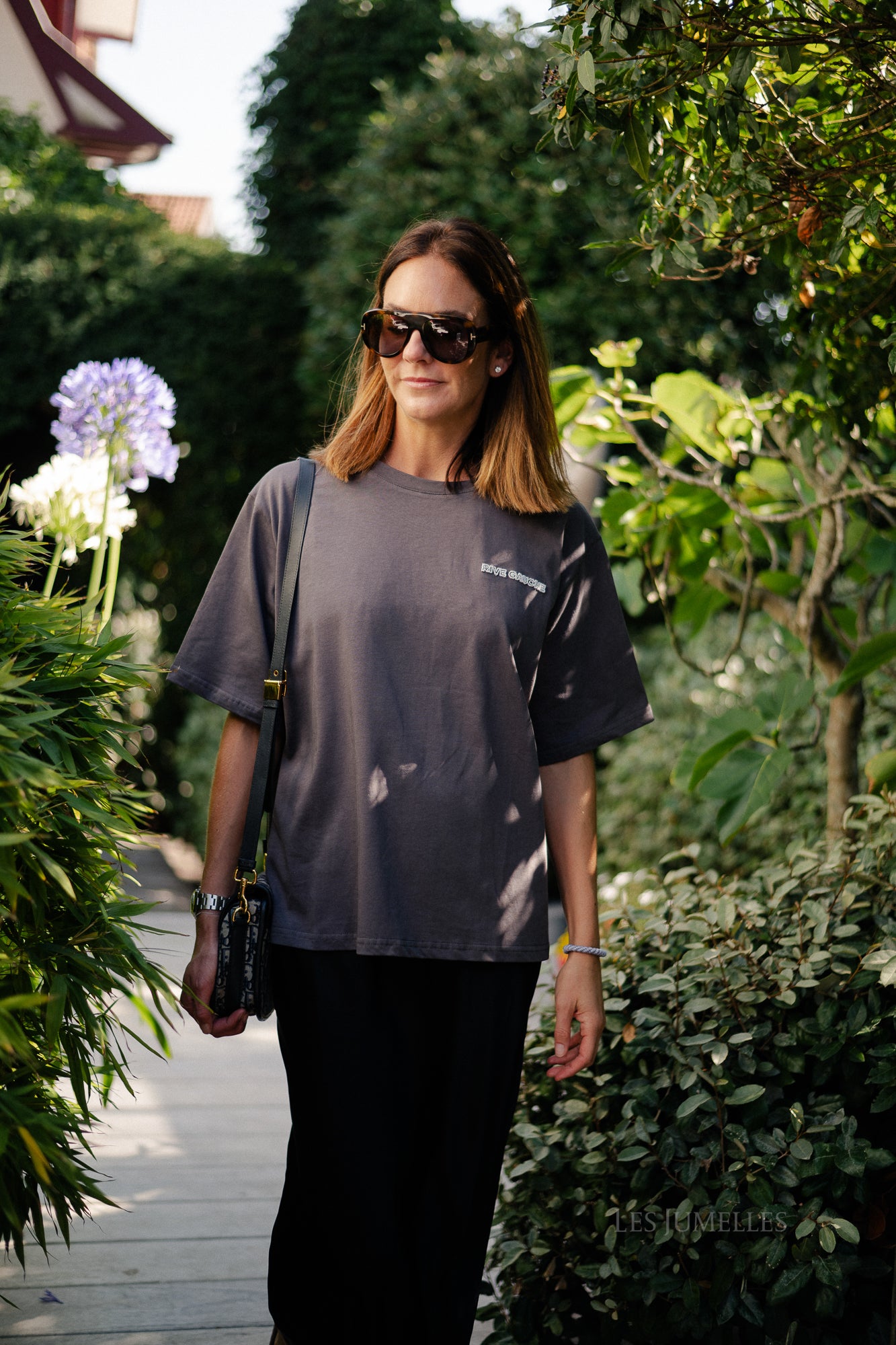 Rive gauche T-shirt grey