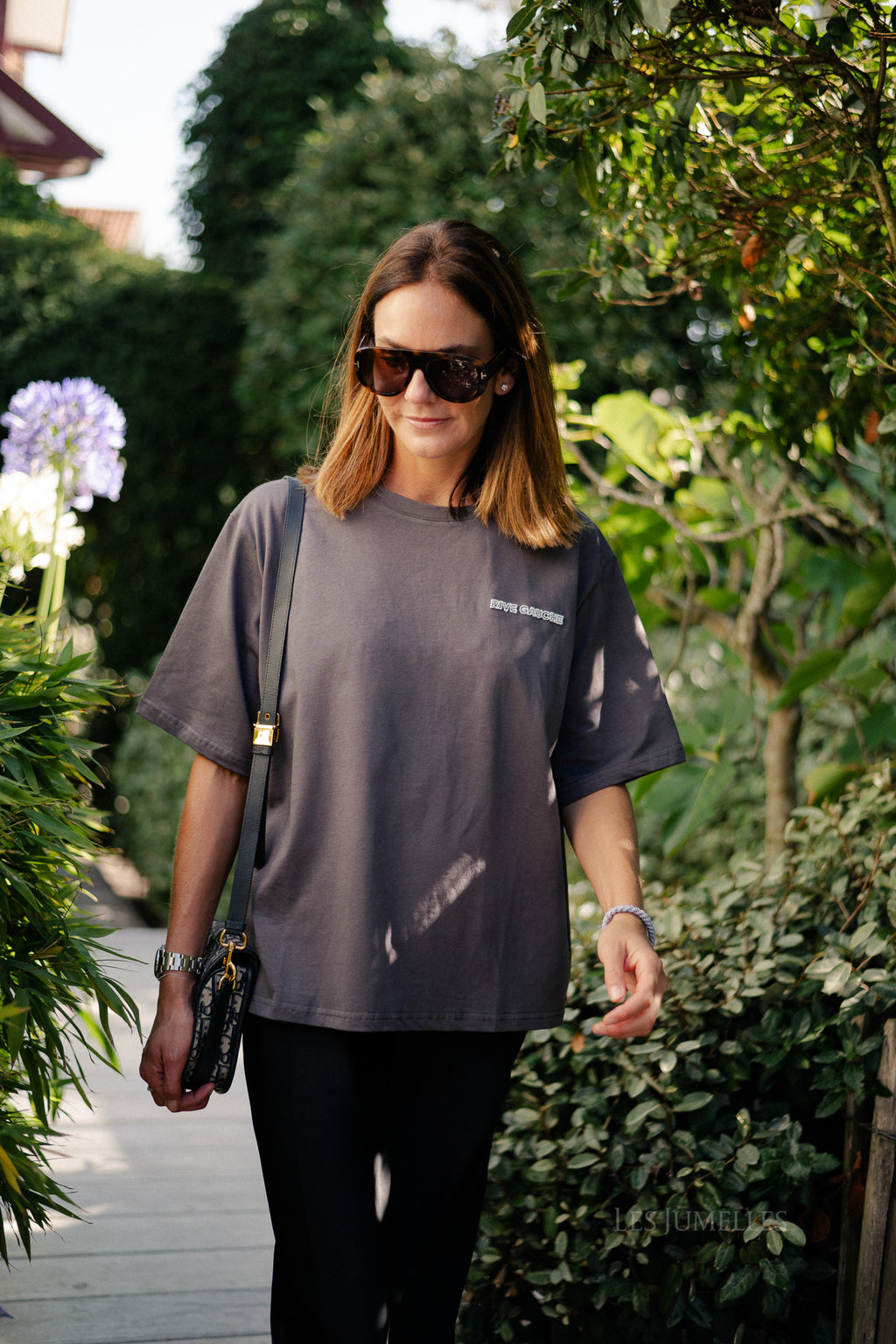 Rive gauche T-shirt grey