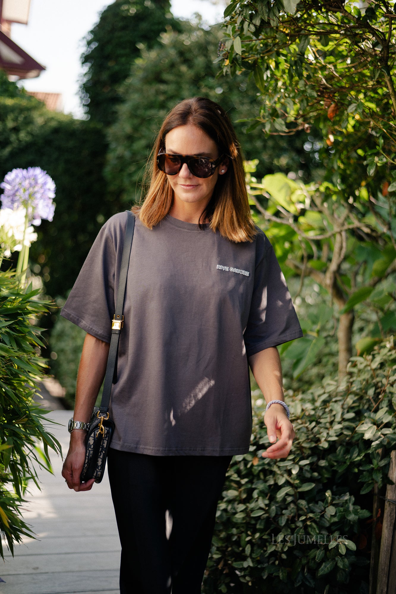Rive gauche T-shirt grey