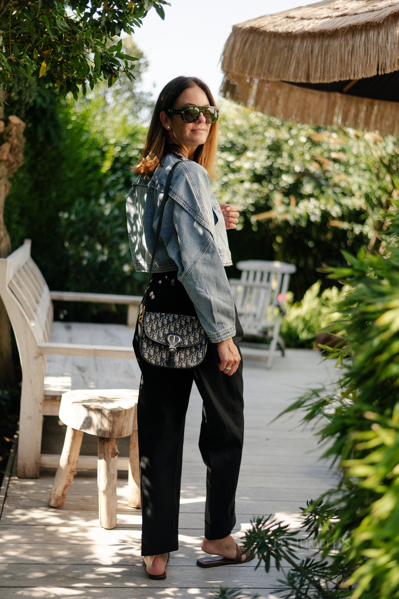 Nicolle denim jacket washed blue